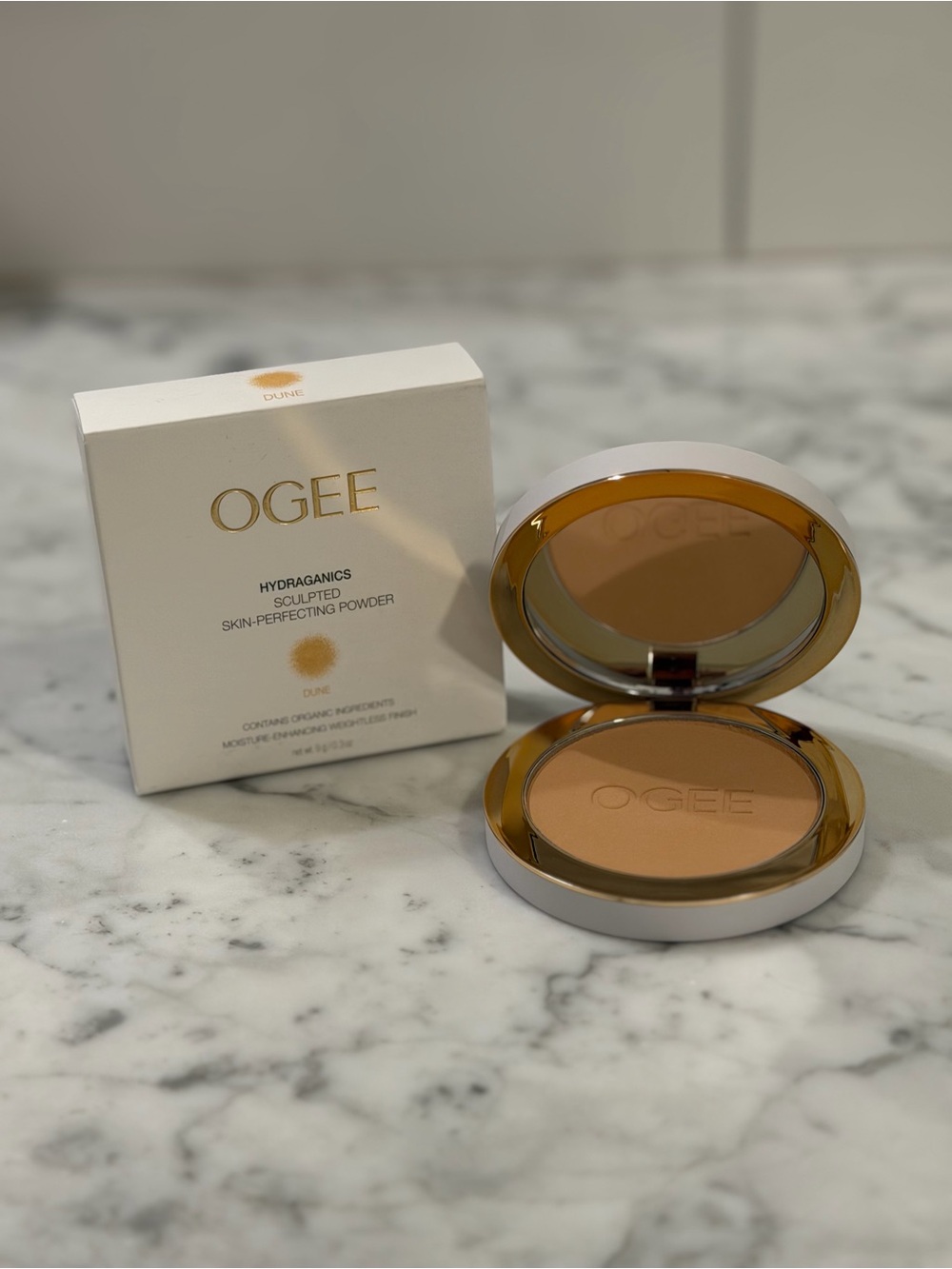 OGEE Sculpted Skin-Perfecting Powder Dune 0.3 oz 9g Full Size w/ Box